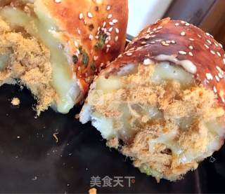 Pork Floss Rolls recipe