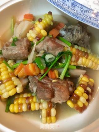 Stewed Pork Ribs with Corn Lotus Root recipe