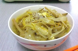 Daylily Minced Pork Boiled Soup recipe