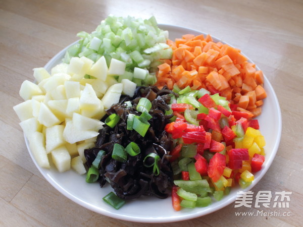 Yangzhou Assorted Egg Fried Rice recipe