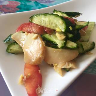 Golden Abalone with Cucumber recipe