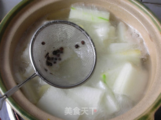 Seafood Winter Melon Soup recipe