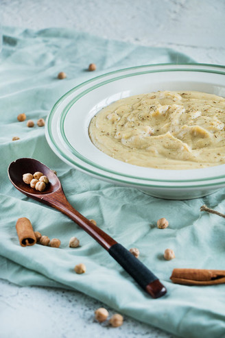 Hummus Warm Soup recipe