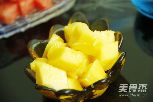 Watermelon Mango Yogurt recipe