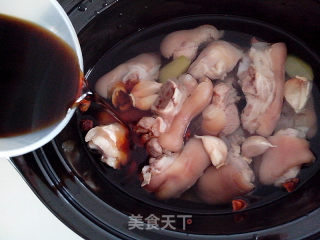 Stewed Pork Knuckles with Black Beans [good Tonic in Autumn] recipe