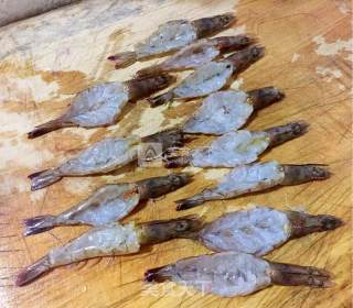 Shun Shun Shun Garlic Open Back Shrimp recipe