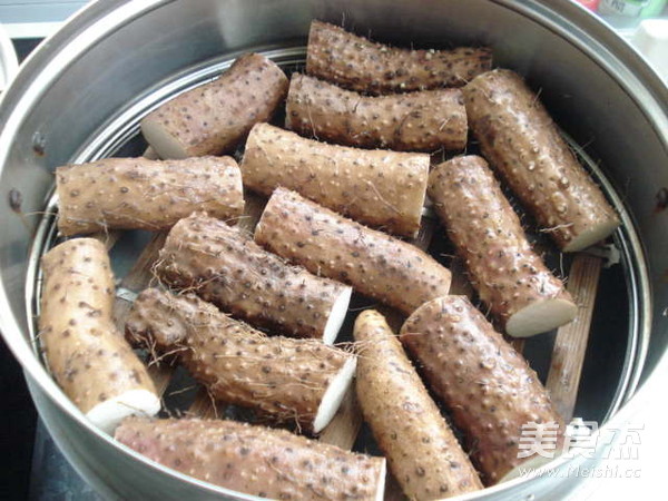 Bean Paste and Yam Cake recipe