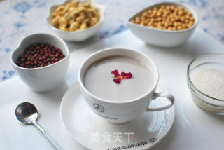 #trust之美#red Bean Cashew Soy Milk recipe