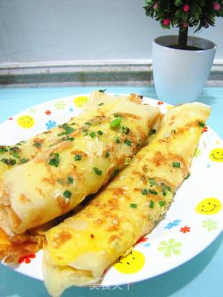 Egg Scallion Pancake recipe