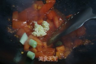Tomato Meatball Tofu Soup recipe
