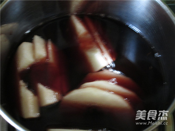 Red Wine Drunk Pear recipe