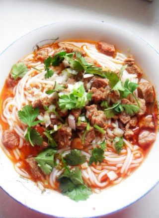 Spicy Braised Beef Noodles recipe