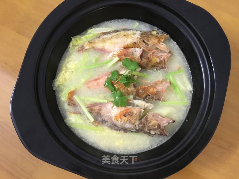 Dried Fish and Cabbage Soup recipe