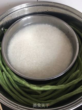 Stir with Steamed Cowpea recipe