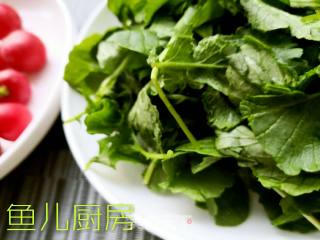 Sesame Oil Clear Soup with Cherry and Radish ── "fish Kitchen" Private Kitchen recipe