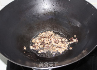 Quick Home Cooking-fried Winter Melon with Shiitake Mushrooms and Minced Meat recipe