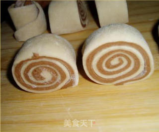 Milk Tea Cocoa Bun Rolls recipe