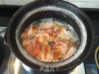 Chicken Soup Agaricus, Abalone and Shrimp Congee recipe