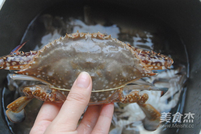 Saliva Crab recipe