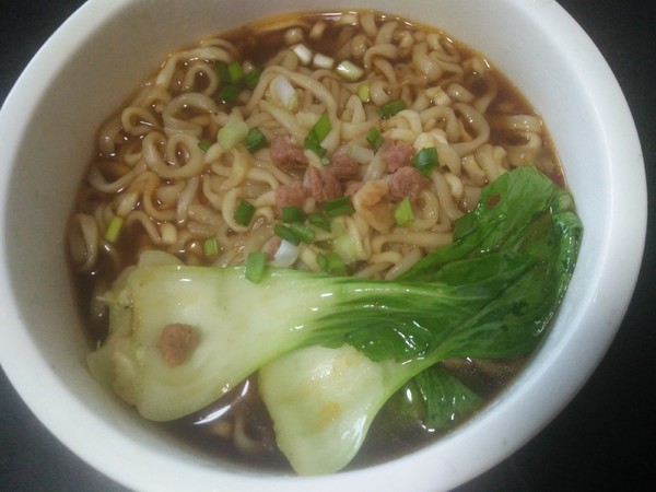 #中卓炸酱# Instant Noodles recipe