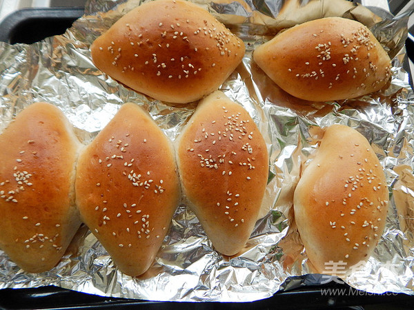 Coix Seed Red Bean Sesame Bread recipe