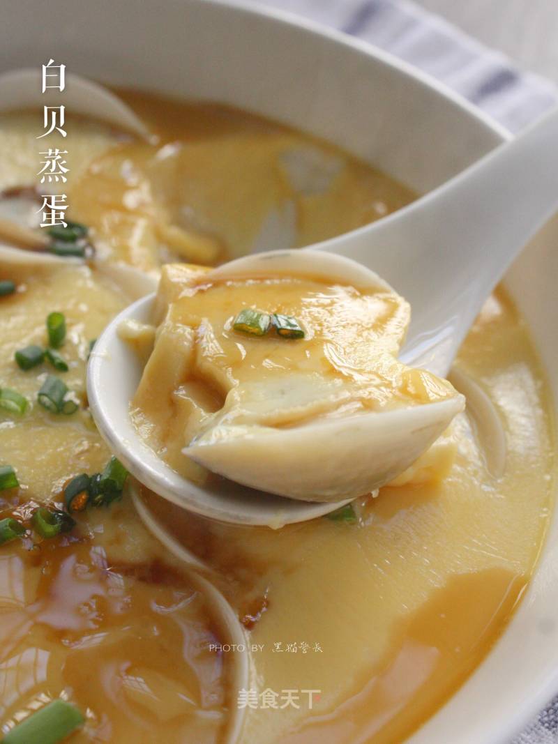 Steamed Egg with White Shell recipe