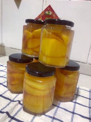 Canned Yellow Peach recipe