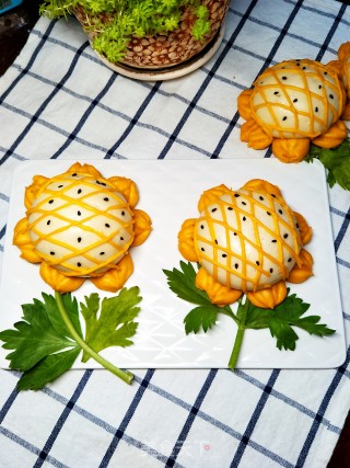 Sunflower Bean Paste Buns recipe