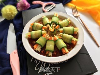 Cold Cucumber Rolls recipe