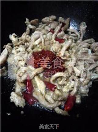 Stir-fried Pork with Green Peppers recipe