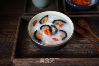 Red Ginseng Yam Porridge recipe