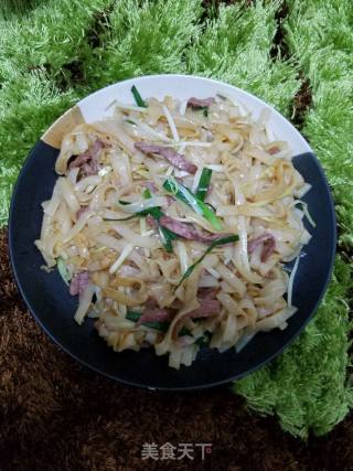 Stir-fried Niuhe recipe