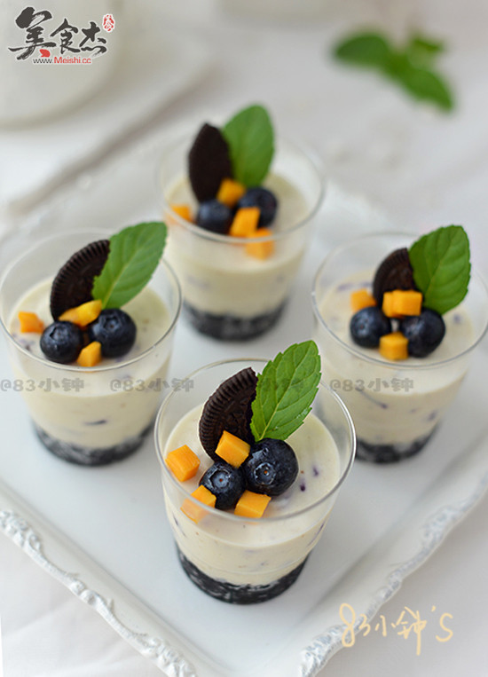 Blueberry Cheese Jelly Cake recipe