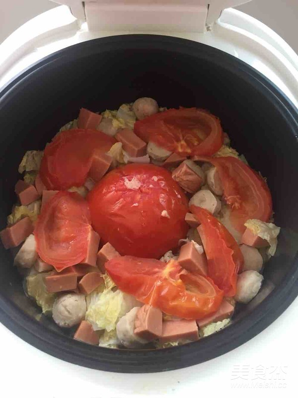 [necessary for Lazy People] Tomato Stewed Rice recipe