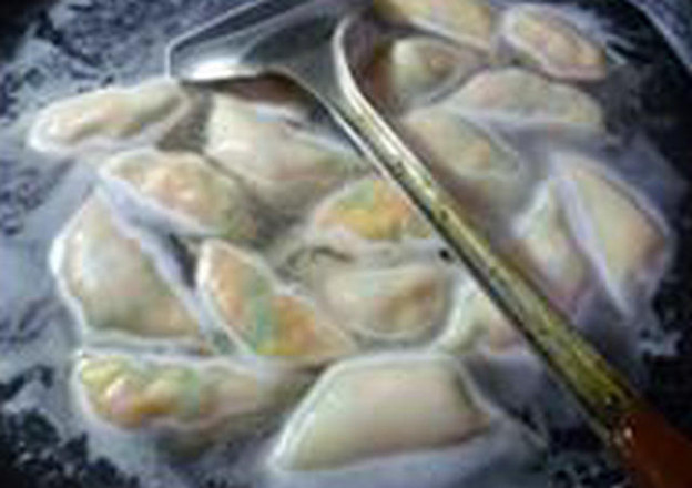 Leek Moss Egg Carrot Dumplings recipe