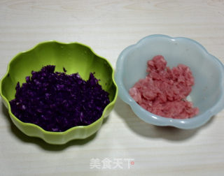 Purple Cabbage Dumplings recipe