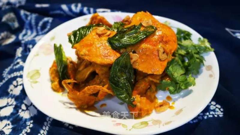 Thai Style Yellow Curry Crab recipe