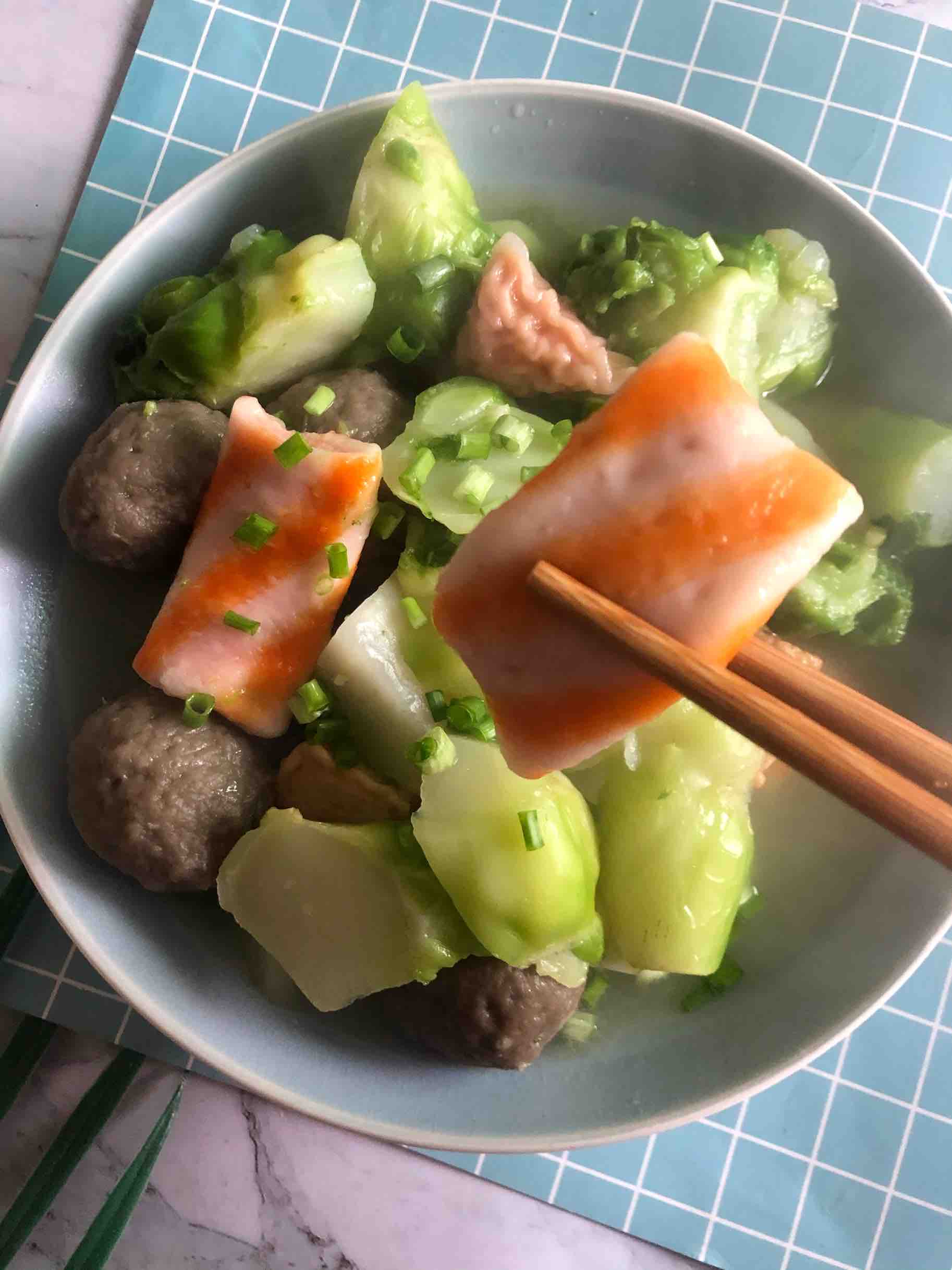 Vegetable Ball Soup recipe