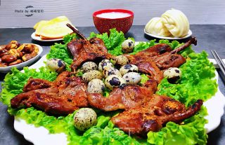 Pan-fried Quail#下酒菜# recipe