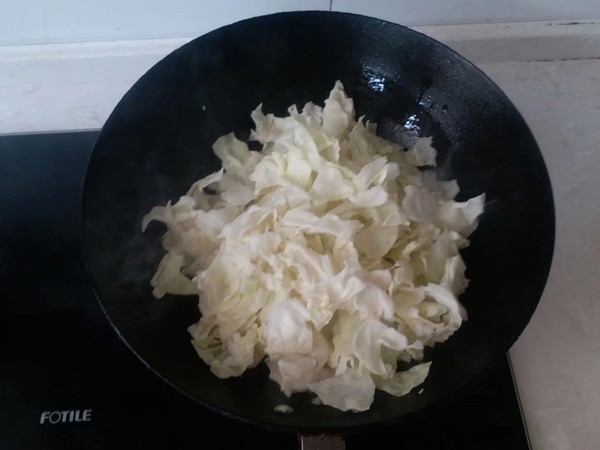 Sour and Crispy Shredded Cabbage recipe