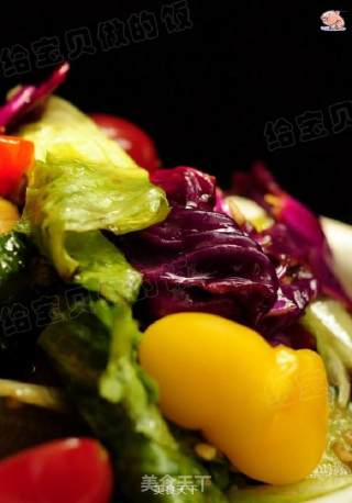 【olive Oil Trial】colorful Mixed Vegetables recipe