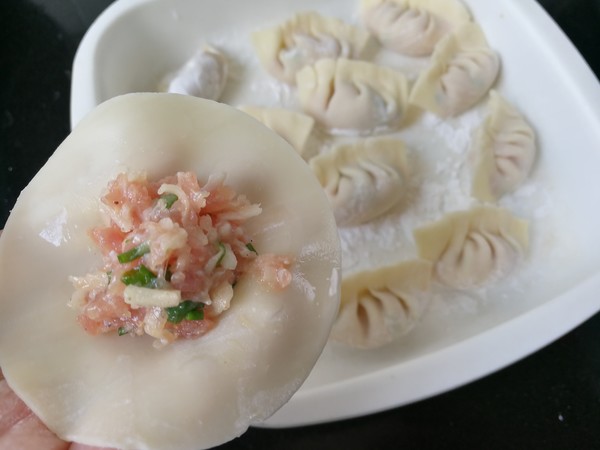 Lotus Root Meat Dumplings recipe