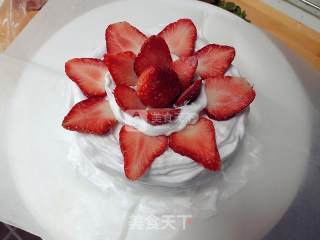 Red Velvet Strawberry Cake—quick, Simple and Beautiful recipe