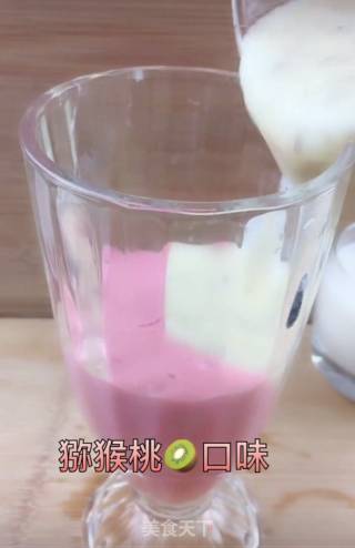 Three-color Milkshake recipe