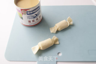 [banana Condensed Milk Candy] Simulated Snacks to Please Children recipe