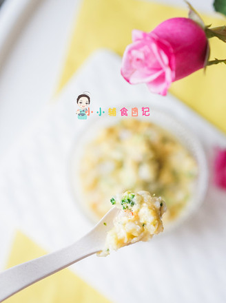 Shrimp and Egg Flower Grain Noodles recipe