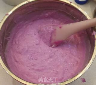 Purple Potato Mousse Cake recipe