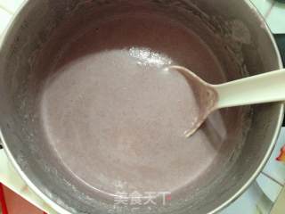 【purple Potato Sago Sauce】 recipe