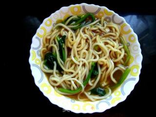 Lazy Red Oil Noodle Soup recipe