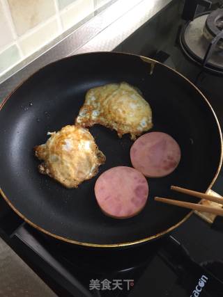 Ham and Cheese Egg Fort recipe